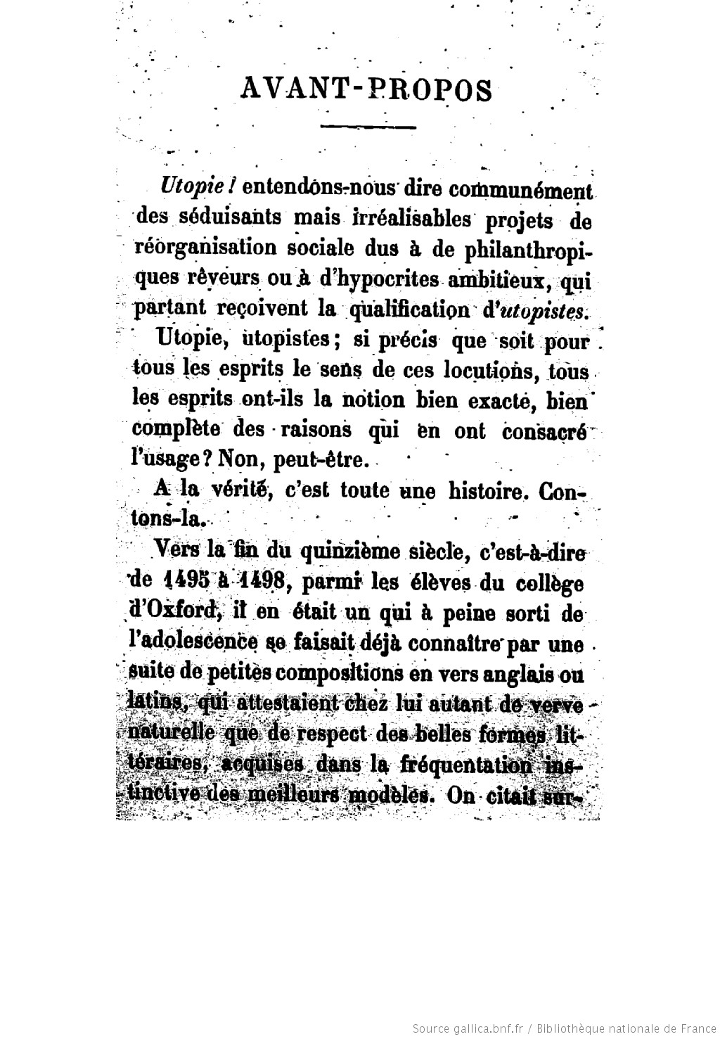 Voyage a l'Île d'Utopie, 1888